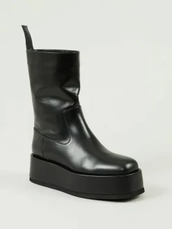 Lederboots 'ROSIE 23' Schwarz