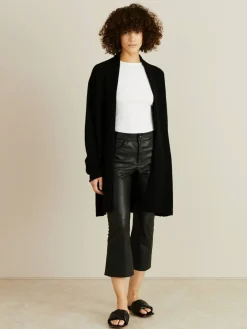 Leder-Culotte Schwarz