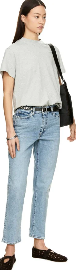Ledergürtel 'Rio Studs' Dunkelbraun