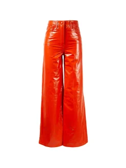 Lederhose 'Ariane' Rot