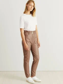 Lederhose 'Gracele' Braun