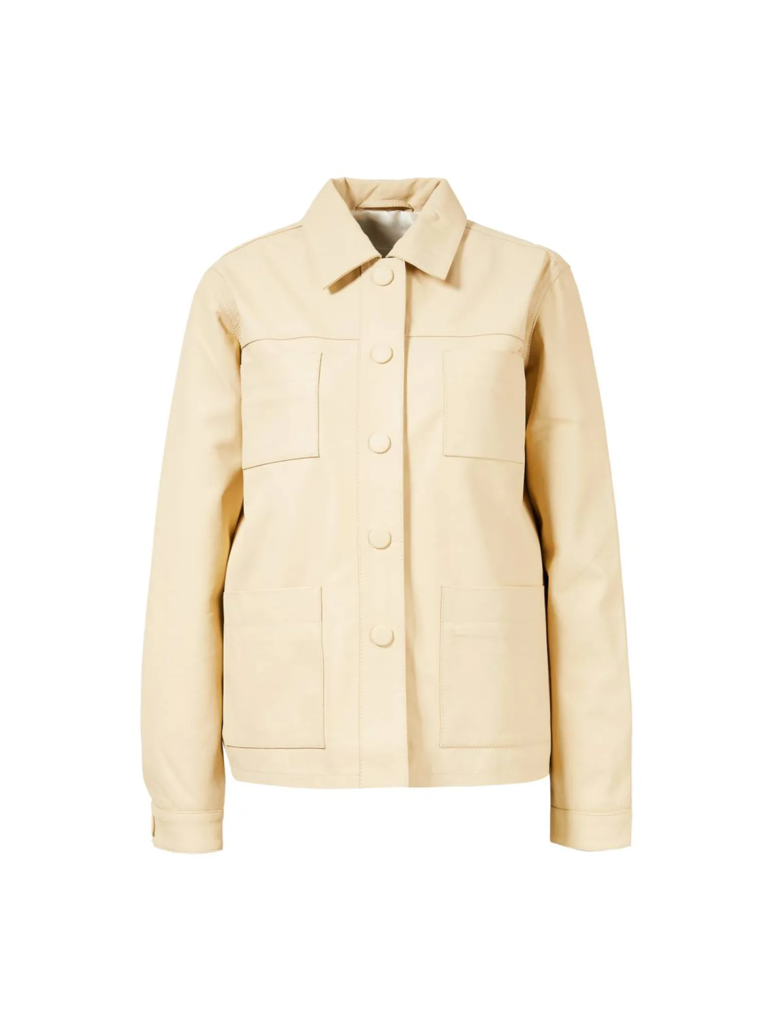 Lederjacke 'Cindy' Beige