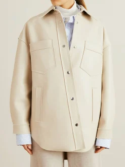 Lederjacke 'Martin' Beige