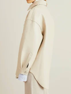 Lederjacke 'Martin' Beige