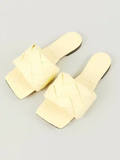 Leder-Sandalen 'Lido Flat' Lemonade