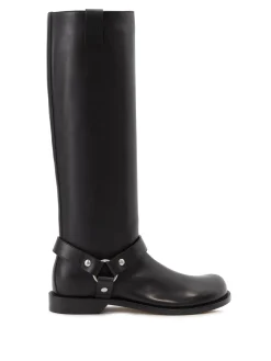 Lederstiefel 'Campo' Schwarz