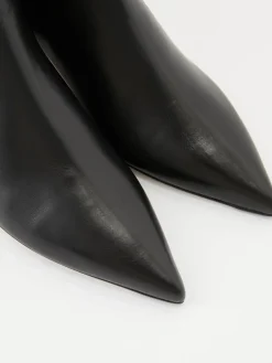 Lederstiefeletten 'Sofie' Schwarz