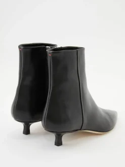Lederstiefeletten 'Sofie' Schwarz