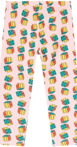 Leggings 'Dices All Over' Pink