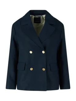 Leinenblazer 'Avenue' Marineblau