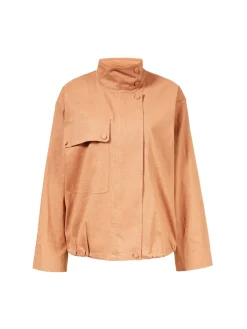 Leinenblouson Rosé