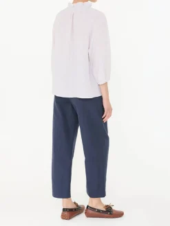 Leinenbluse Beige
