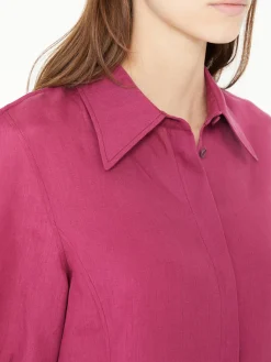 Leinenbluse 'Sansi' Pink