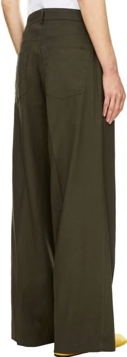 Leinenhose 'Adrienne' Khaki