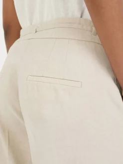 Leinenhose 'Alana' Beige