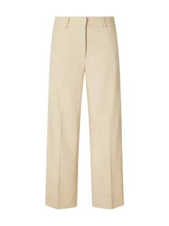 Leinenhose 'Cara' Beige