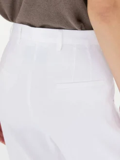 Leinenhose 'Crystal' Weiß