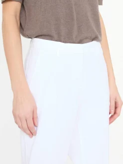 Leinenhose 'Crystal' Weiß