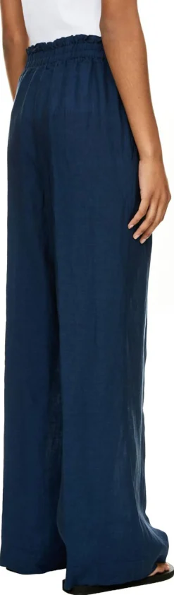 Leinenhose 'Fran' Marineblau