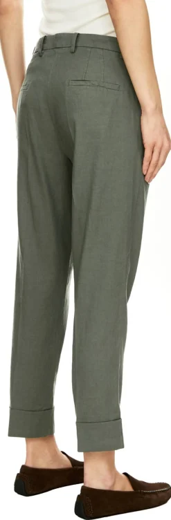 Leinenhose 'Krystal' Khaki