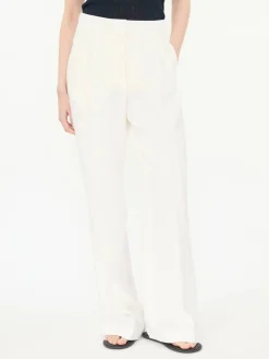 Leinenhose 'Lainie' Ecru