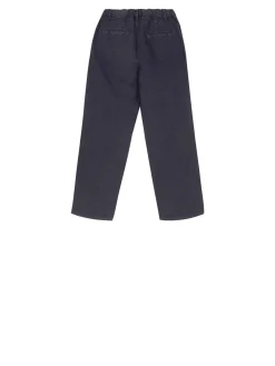 Leinenhose Marineblau