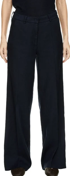 Leinenhose 'Mira' Marineblau