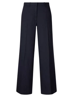 Leinenhose 'Mira' Marineblau