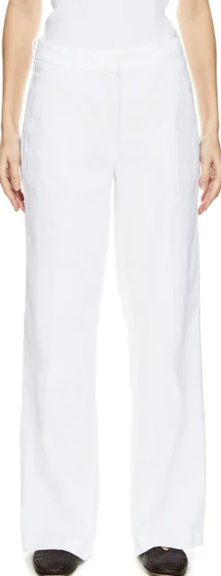 Leinenhose 'Mira' Weiß