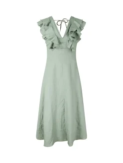 Leinenkleid 'Annukka' Mint