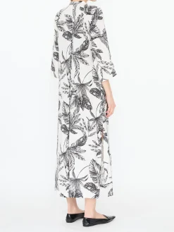 Leinenkleid Schwarz