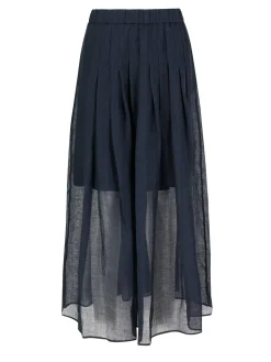 Leinenrock 'Florie' Navy