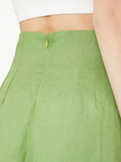 Leinenshorts 'Saana' Grün