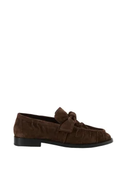 Loafer 'Astaire' aus Veloursleder Fondant