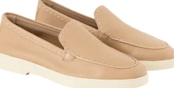 Loafer aus Kalbsleder Beige