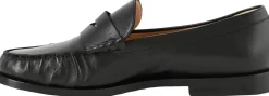 Loafer aus Leder Schwarz