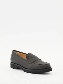 Loafer 'Grained' in Braun