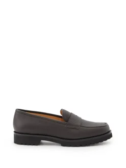 Loafer 'Grained' in Braun