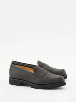 Loafer 'Grained' in Braun
