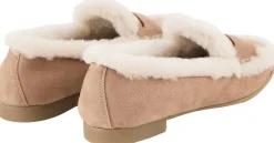 Loafer 'Orietta' aus Veloursleder Braun