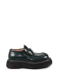 Loafer 'Swell' Schwarz/Dunkelgrün
