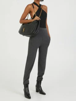 Loungepants aus Cashmere Grau