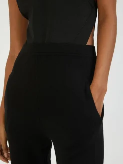 Loungepants aus Cashmere Schwarz