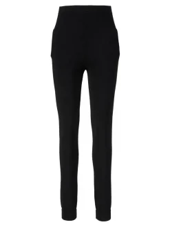 Loungepants aus Cashmere Schwarz
