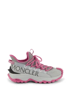Low Top Sneaker Grau/Pink