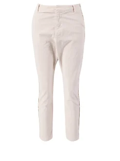 Lässige Stoffhose Nude