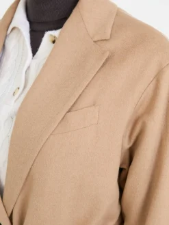 Mantel aus Kamelhaar Beige
