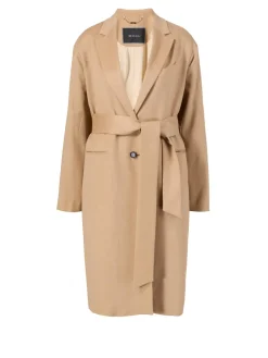 Mantel aus Kamelhaar Beige