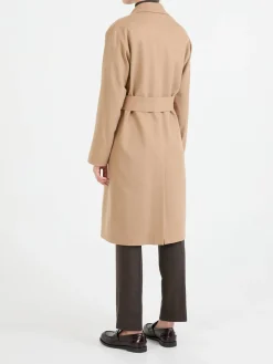 Mantel aus Kamelhaar Beige