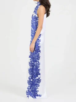 Maxikleid 'Cassia' Blau